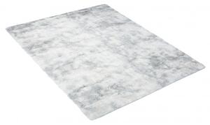 Makro Abra Kusový koberec moderní SILK DYED 579 jemný měkký světle šedý Rozměr: 80x150 cm