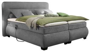 POSTEL BOXSPRING, 180/200 cm, tmavě šedá MID.YOU - Manželské postele, Online Only