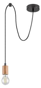 Rabalux 72071 - Lustr na lanku DOLLIEN 1xE27/60W/230V buk