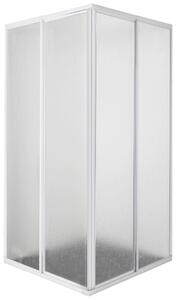 SPRCHOVÝ KOUT, bílá, 88/185/88 cm - Koupelnové série, Online Only