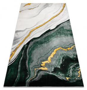 Makro Abra Kusový koberec EMERALD 1017 Luxusní abstraktní mramor zelený zlatý Rozměr: 240x330 cm