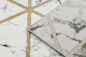 Makro Abra Kusový koberec EMERALD 1020 Luxusní geometrický krémový černý zlatý Rozměr: 240x330 cm