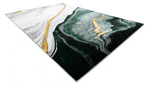 Makro Abra Kusový koberec EMERALD 1017 Luxusní abstraktní mramor zelený zlatý Rozměr: 200x290 cm