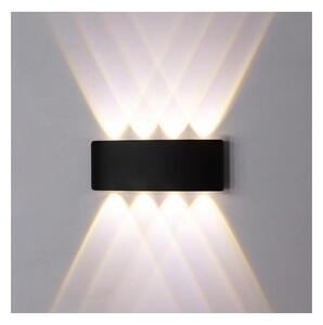 Top Light - LED Venkovní nástěnné svítidlo RAY LED/8W/230V IP44 4000K černá