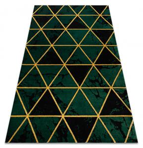 Makro Abra Kusový koberec EMERALD 1020 Luxusní geometrický zelený zlatý Rozměr: 200x290 cm