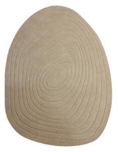 Béžový vlněný koberec 200x290 cm Puddle Wool – Flair Rugs