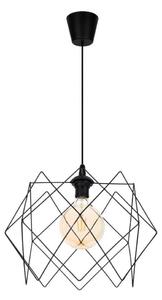 Lustr na lanku GALL 1xE27/60W/230V černá