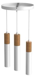 Lustr na lanku CASSA 3xGU10/8W/230V bílá