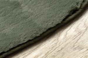 Kusový koberec kulatý pratelný POSH Shaggy, plyšový, tlustý, protiskluzový, velikost kruh 100 cm | krásné koberce cz