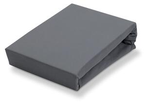 Vandyck Prostěradlo Vandyck Jersey Supreme XXL 200-210x220 cm Grey