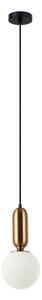 ITALUX PND-02340-1S-BRO - Lustr na lanku ALDEVA 1xE27/40W/230V bronz