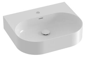Umyvadlo na desku Ravak Ceramic Slim 55x45 cm otvor pro baterii uprostřed XJX01155004