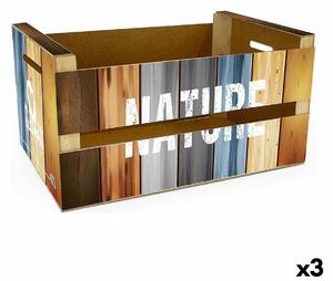 Úložný box Confortime Nature (3 kusů) (44 x 24,5 x 23 cm)