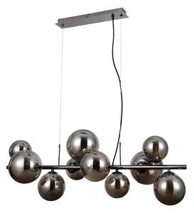 ITALUX PND-406007-10A-BCR - Lustr na lanku CANELLO 10xG9/5W/230V černá