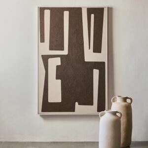 Abstraktní obraz Kave Home Salmi 100 x 70 cm