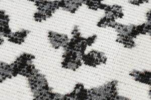 Makro Abra Moderní kusový koberec MUNDO E0621 outdoor geometrický béžový černý Rozměr: 120x170 cm