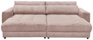 POHOVKA BIG SOFA, textil, kompozitní dřevo, světle růžová MID.YOU - Pohovky, Online Only