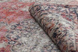 Makro Abra Moderní kusový koberec MUNDO E0691 outdoor vintage červený béžový Rozměr: 80x250 cm