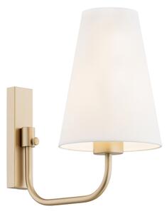 Argon 8312 - Nástěnná lampa SAFIANO 1xE27/15W/230V zlatá