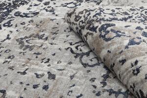 Makro Abra Moderní kusový koberec MUNDO E0681 outdoor vintage béžový černý Rozměr: 140x190 cm