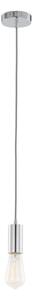 ITALUX DS-M-038 CHROME - Lustr na lanku MODERNA 1xE27/60W/230V chrom