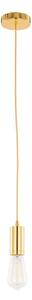 ITALUX DS-M-038 GOLD - Lustr na lanku MODERNA 1xE27/60W/230V zlatá