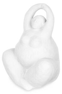 Gift Decor Dekorativní postava Bílý Dolomite 14 x 18 x 11 cm (6 kusů) Dáma Yoga