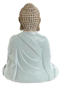 Dekorativní postava Home ESPRIT Bílý Zelená Tyrkysová Buddha Orientální 14 x 10,5 x 18,5 cm (3 kusů)