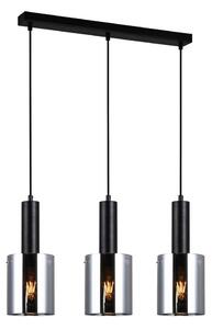 ITALUX PND-5581-3-BK+SG - Lustr na lanku SARDO 3xE27/40W/230V černá
