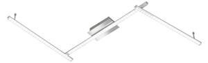 Wofi 9163.03.01.0000 - LED Přisazený lustr CLAY 3xLED/10W/230V