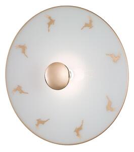 Kolarz A1353.61.XL.3.Au.100 - Nástěnné svítidlo NONNA 1xE27/100W/230V jeleni 24K