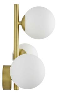 Ideal Lux - LED Nástěnné svítidlo PERLAGE 3xG9/3W/230V zlatá/bílá