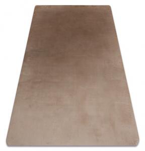 Makro Abra Kusový koberec jednobarevný Shaggy POSH protiskluzový pratelný camel béžový Rozměr: 80x150 cm
