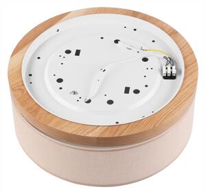 Brilagi - LED Stropní svítidlo BELLADONNA 2xE27/15W/230V pr. 40 cm béžová/dub