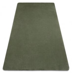 Makro Abra Kusový koberec jednobarevný Shaggy POSH protiskluzový pratelný zelený Rozměr: 80x150 cm