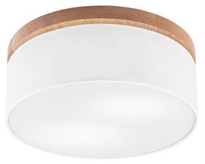 Brilagi - LED Stropní svítidlo BELLADONNA 2xE27/15W/230V pr. 40 cm bílá/dub