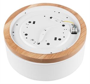 Brilagi - LED Stropní svítidlo BELLADONNA 2xE27/15W/230V pr. 40 cm bílá/dub