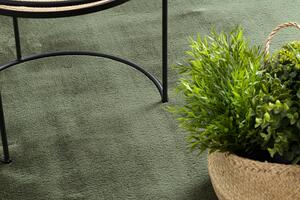 Makro Abra Kusový koberec jednobarevný Shaggy POSH protiskluzový pratelný zelený Rozměr: 120x160 cm