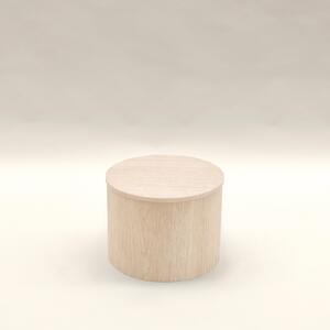 Konferenční stolek DELFI 45 - soft perlová/krémová