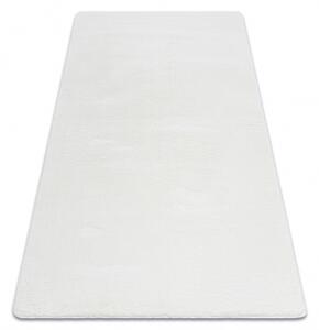 Makro Abra Kusový koberec jednobarevný Shaggy POSH protiskluzový pratelný slonová kost Rozměr: 120x160 cm