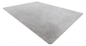 Makro Abra Kusový koberec jednobarevný Shaggy POSH protiskluzový pratelný šedý Rozměr: 80x150 cm
