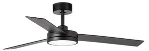 FARO 34261 - LED Stropní ventilátor BARTH LED/24W/230V černá + DO