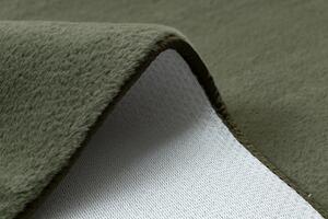 Makro Abra Kusový koberec jednobarevný Shaggy POSH protiskluzový pratelný zelený Rozměr: 120x160 cm