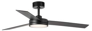 FARO 34261 - LED Stropní ventilátor BARTH LED/24W/230V černá + DO