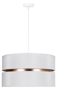 Duolla - Lustr na lanku DUO 1xE27/15W/230V pr. 40 cm bílá/zlatá