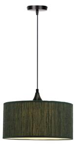 Lustr na lanku PATTI 1xE27/60W/230V pr. 30 cm zelená