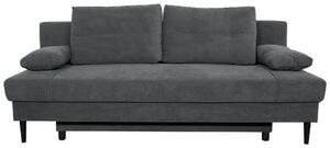 ROZKLÁDACÍ POHOVKA, textil, tmavě šedá Carryhome - Rozkládací pohovky, Online Only