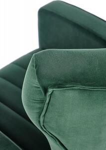 Relaxační křeslo ušák VARIO — kov, látka, zelená, nosnost 130 kg