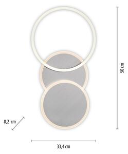 Leuchten Direkt 14116-55 - LED Stropní svítidlo LED/25,5W/230V matný chrom