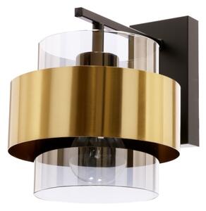 Nástěnná lampa SPIEGA 1xE27/60W/230V zlatá/černá